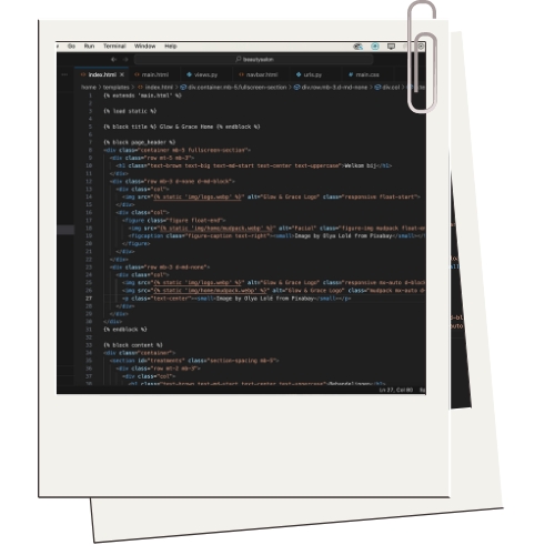 Het ontwerpen van een website