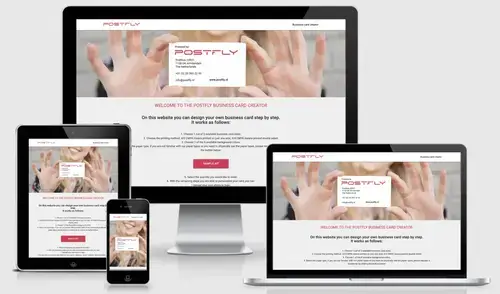 Postfly Business Card Creator